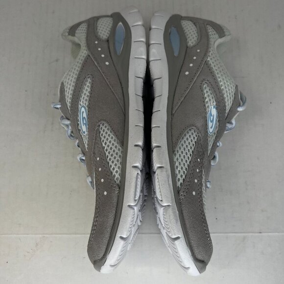 Dr Schoolls Womens Gray Suede Mesh Gel Cushion Sneakers Size 6.5 Walking Shoes - Picture 8 of 10